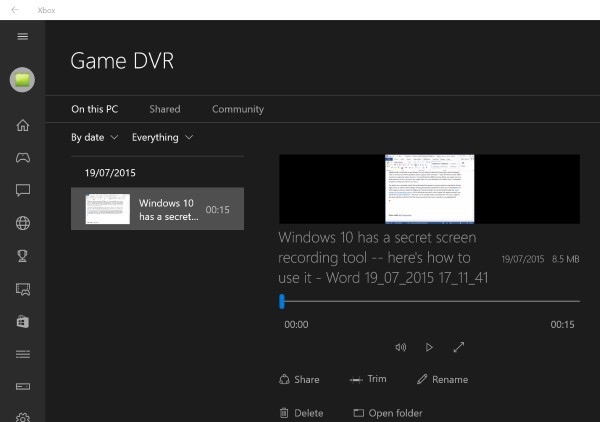 微软Snip视频体验：免费屏幕录像是真的？
