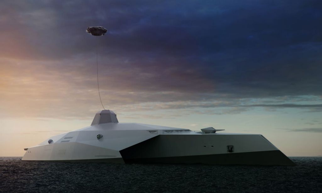 这已经是飞船了！英国海军2050年新战舰