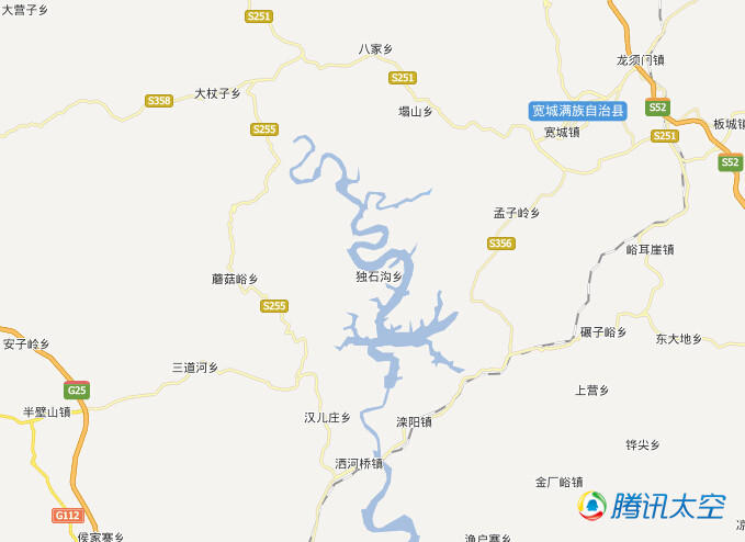 天宫一号拍到一条河道形似“中国龙”