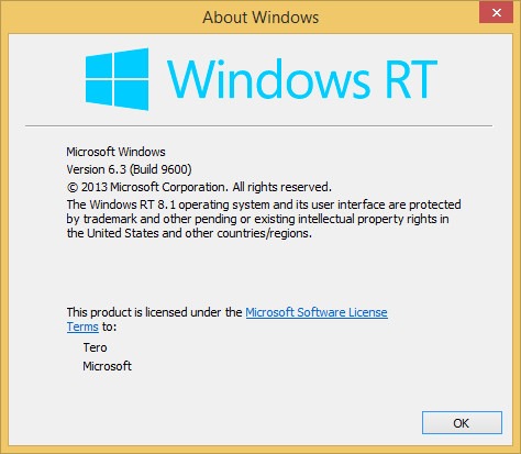 微软推送Windows 8.1 RT Update 3，带来开始菜单