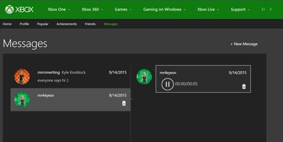 Xbox.com改版支持语音消息和试玩游戏搜索