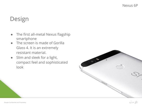Nexus 6P完全曝光：全金属机身+超大电池