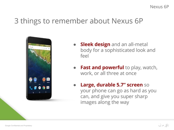 Nexus 6P完全曝光：全金属机身+超大电池