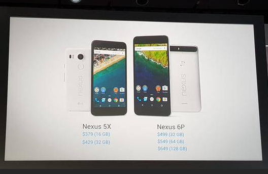 Google Nexus 2015发布会总结：五款新品齐登场