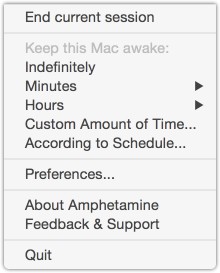 要想 Mac 跑得好，先喝咖啡后补药：防休眠工具 Caffeine &amp; Amphetamine