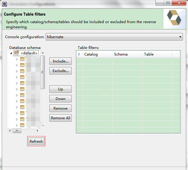 使用JBoss Tool反向创建PO类