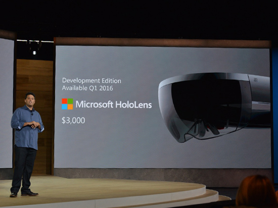 微软发布HoloLens开发者套件 售价19067元