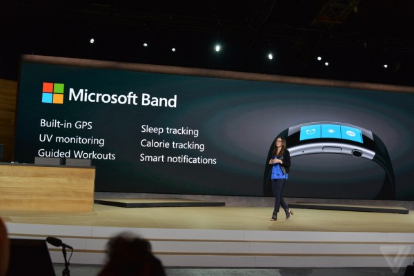 微软发布Microsoft Band 2手环 售价249美元