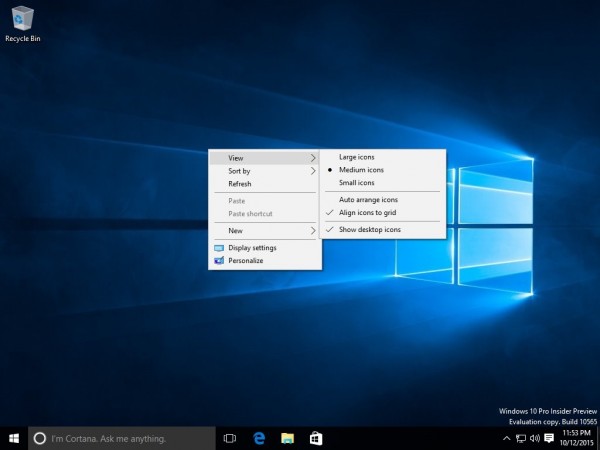 Windows 10新版build优化右键菜单：传统用户不再纠结
