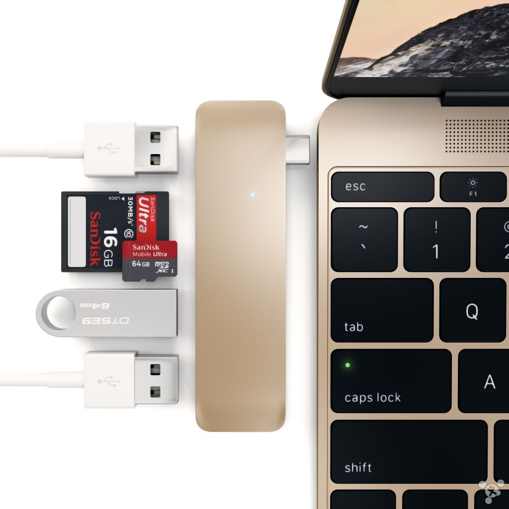 让MacBook使用普通USB接口?找它就可以
