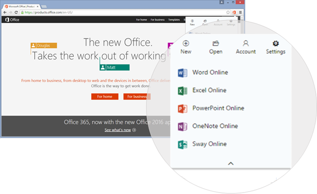 Office Online加入新Skype语音视频整合，推出新Chrome插件