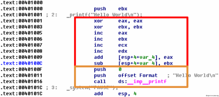 靜態分析詐欺術: Windows x86下IDA Pro混淆技巧