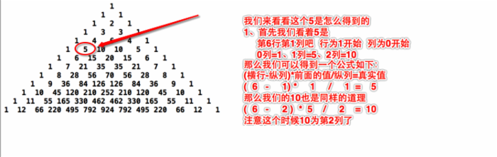 1、杨辉三角 --- C语言程序