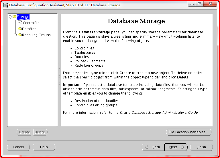 【Oracle】RHEL6.4-64位 安装oracle11.2.0.3(五) dbca创建单实例数据库