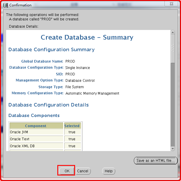 【Oracle】RHEL6.4-64位 安装oracle11.2.0.3(五) dbca创建单实例数据库
