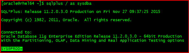 【Oracle】RHEL6.4-64位 安装oracle11.2.0.3(六) 建库后相关配置