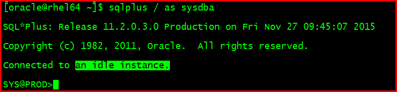 【Oracle】RHEL6.4-64位 安装oracle11.2.0.3(六) 建库后相关配置