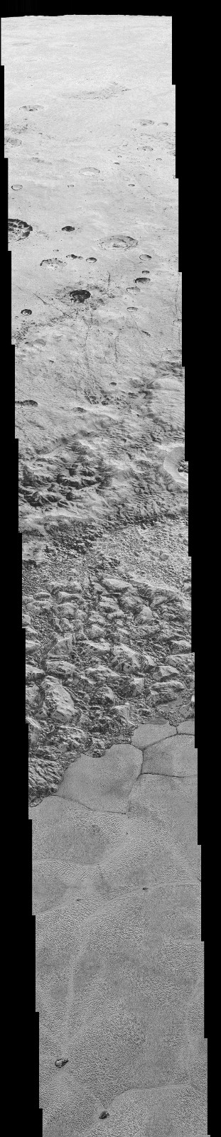 NASA公布冥王星地表高分辨率图片