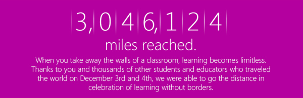超300万英里：微软全球Skype-a-thon教育接力活动圆满完成