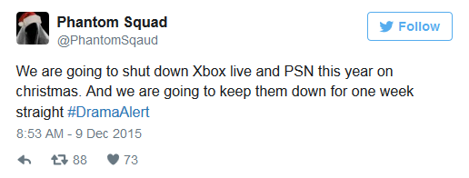 一黑客组织宣布将在今年圣诞节攻破Xbox Live和PSN