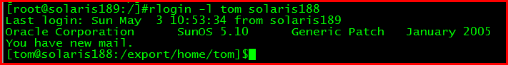 【Solaris】Solaris10操作系统 主机间信任关系配置
