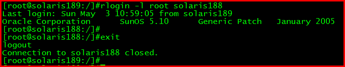 【Solaris】Solaris10操作系统 主机间信任关系配置