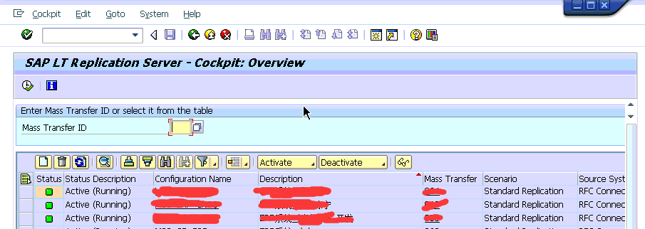 SAP HANA SLT 将Oracle表 数据同步到HANA数据库