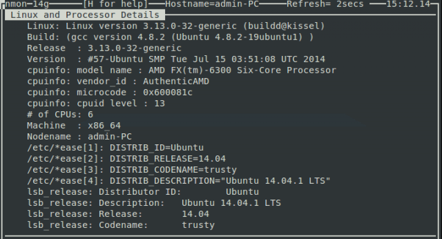Nmon 监控 Linux 的系统性能