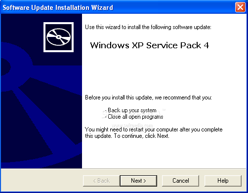 非官方版Windows XP Service Pack 4再次更新