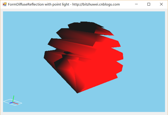 CSharpGL(13)用GLSL实现点光源(point light)和平行光源(directional light)的漫反射(diffuse refl...