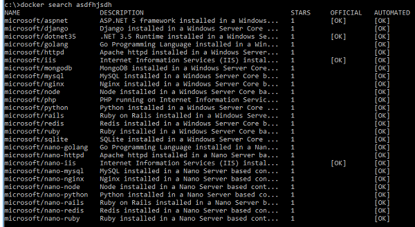 Windows Server容器初探 -ASP.NET容器化