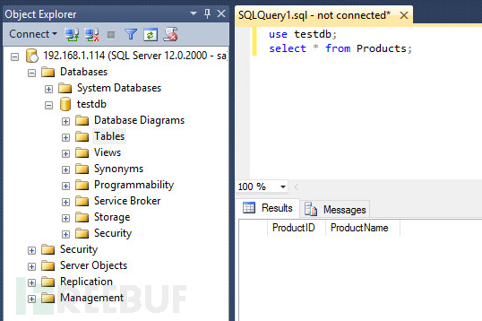 无需密码攻击 Microsoft SQL Server