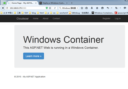 Windows Server容器初探 -ASP.NET容器化