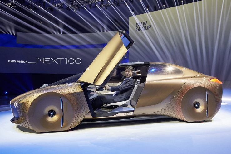 成立100周年，宝马推出了一款能代表未来的概念车