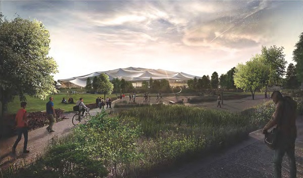 Google向山景城递交了最新的总部园区设计方案