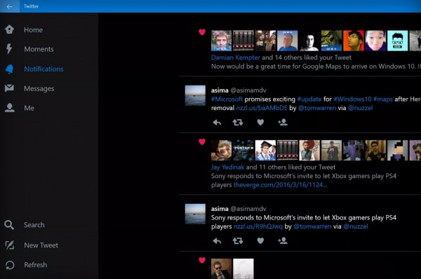 Windows 10 Mobile版Twitter大更新 功能终于全面了