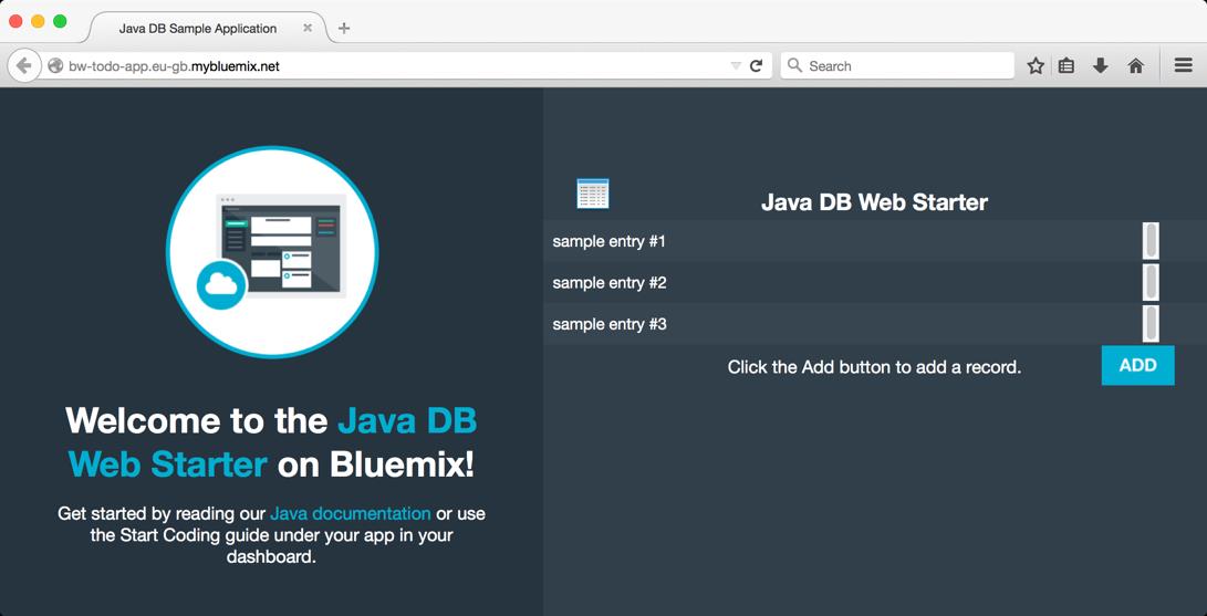 使用 Bluemix 将 Java 应用程序迁移到混合云，第 4 部分