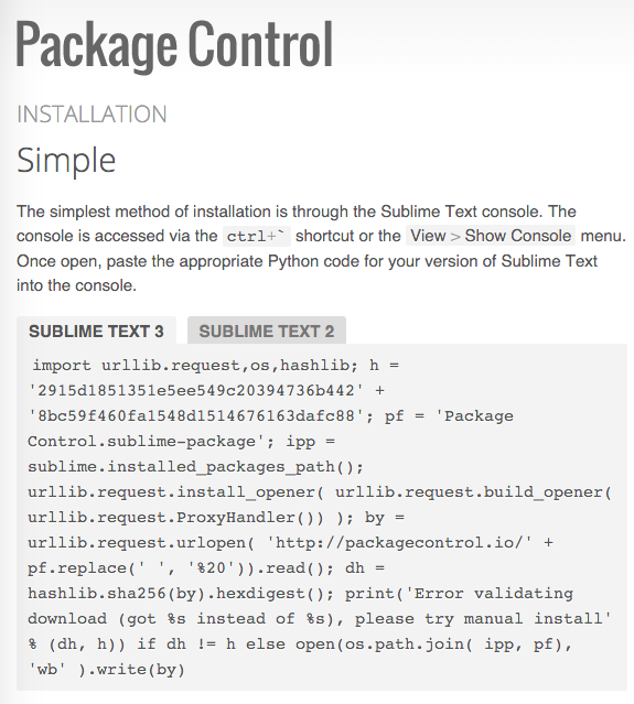 在 Sublime Text 上配置 ES2015 开发环境