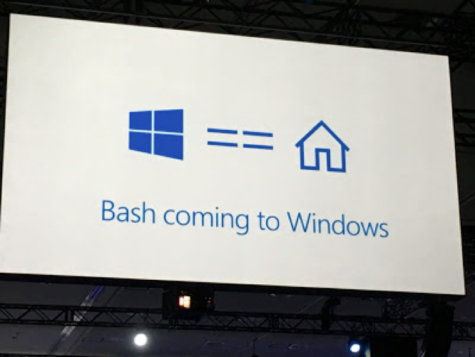 微软步入开源世界－Windows 10中的ubuntu
