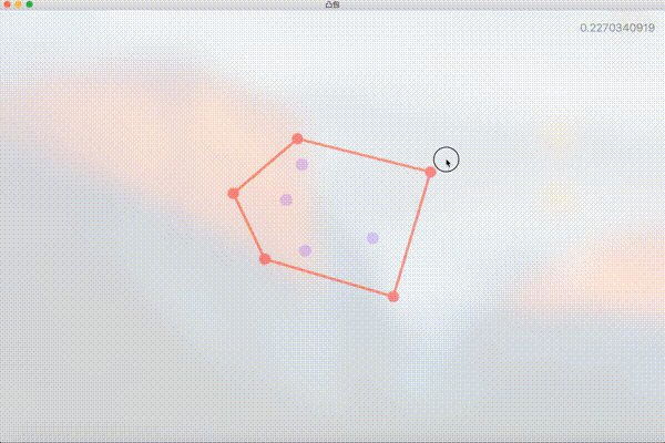 Find Convex Hull with Graham Scan &amp; Swift