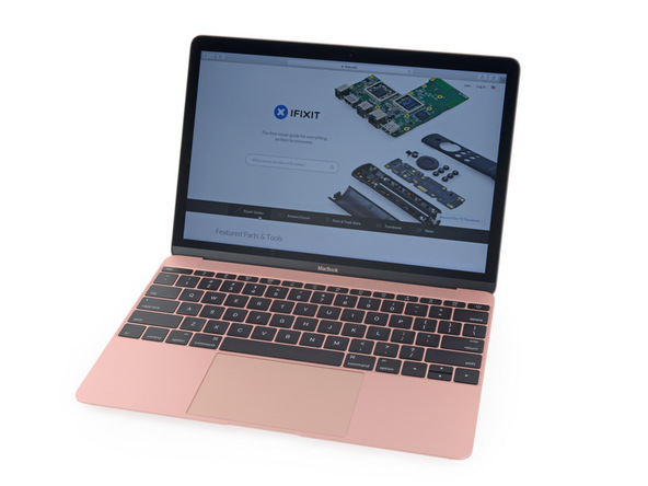 2016年新款MacBook拆解：满城尽带玫瑰金