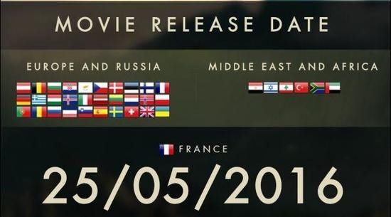 《魔兽》电影全球上映日期公布：中国未定