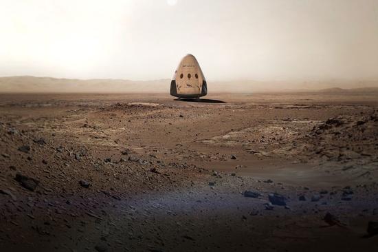 SpaceX赤龙飞船新技术：改变火星登陆方式