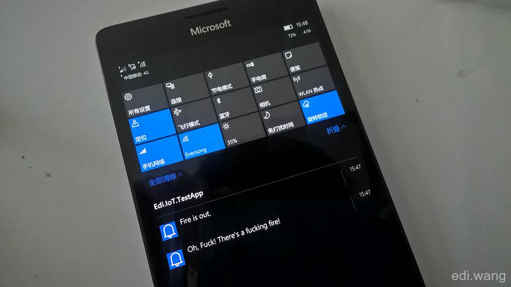 Windows 10 IoT开发：树莓派3+Azure实现云火警系统
