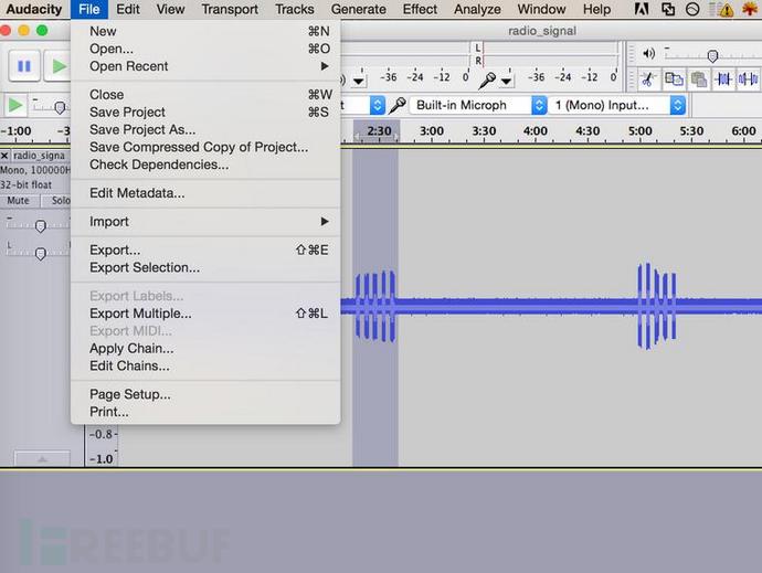 HackRF+GNU Radio 破解吉普车钥匙信号