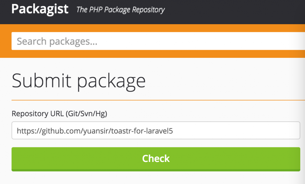 Laravel Composer Package 开发实战 toastr-for-laravel5