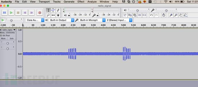 HackRF+GNU Radio 破解吉普车钥匙信号