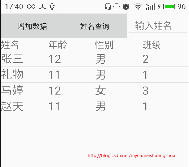 快速入门GreenDao框架并实现增删改查案例