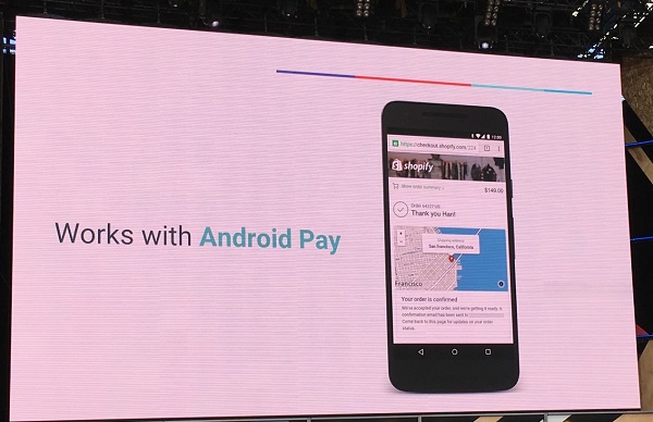 I/O 2016：Google展示Android Pay之外的移动web支付API