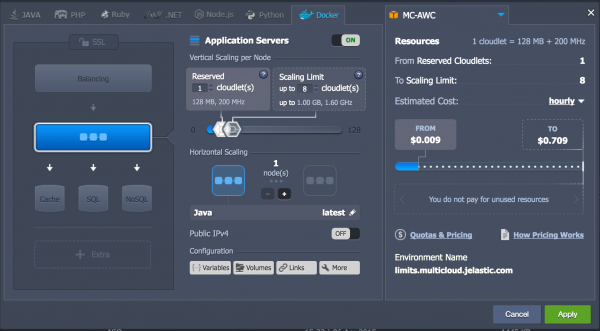 容器中的Java与内存限制：LXC、Docker与OpenVZ